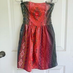 Arizona Strapless Aztec Print Dress – Size‎ XS